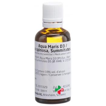 Weleda Aqua Maris D3/Prunus spinosa Summitates D5 Dil 50 ml